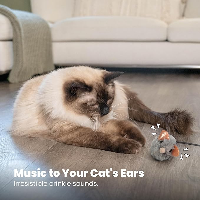 Catstages Squeak Squeak Mouse Cat Toy - Image 9