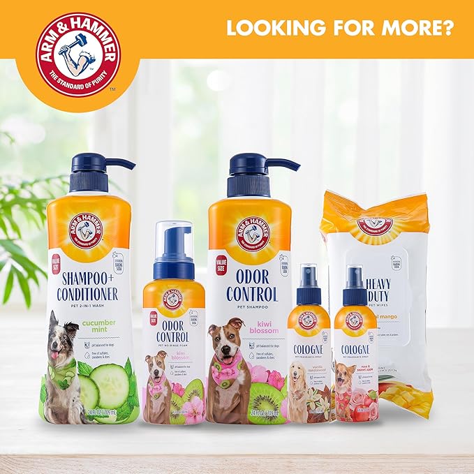 Arm & Hammer for Pets Odor Control Pet No-Rinse Foam - Image 8