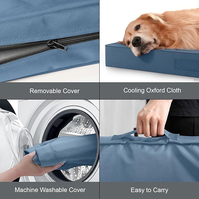 Outdoor Extra Large Dog Bed, Jumbo Waterproof Dog Bed - Image 6