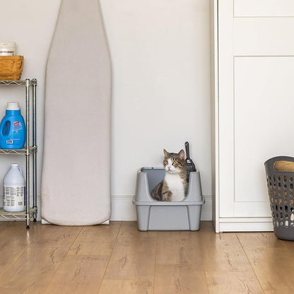 IRIS USA Cat Litter Box Large Open Top - Image 3