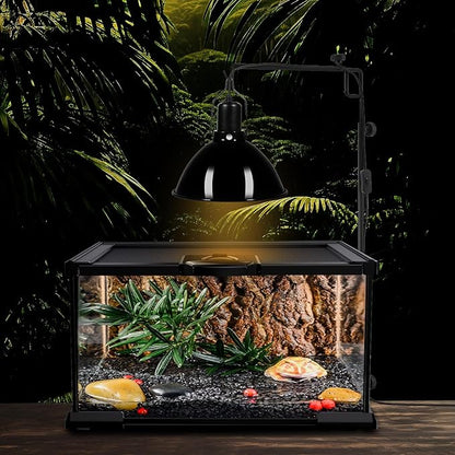 DXOPHIEX 8.5inch Dome Reptile Heat Lamp Reptile Light Fixture UVB Light Fixture - Image 6