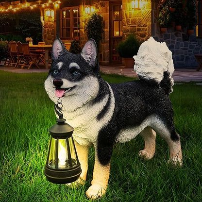 Shiba Inu Dog Garden Statue - Image 3