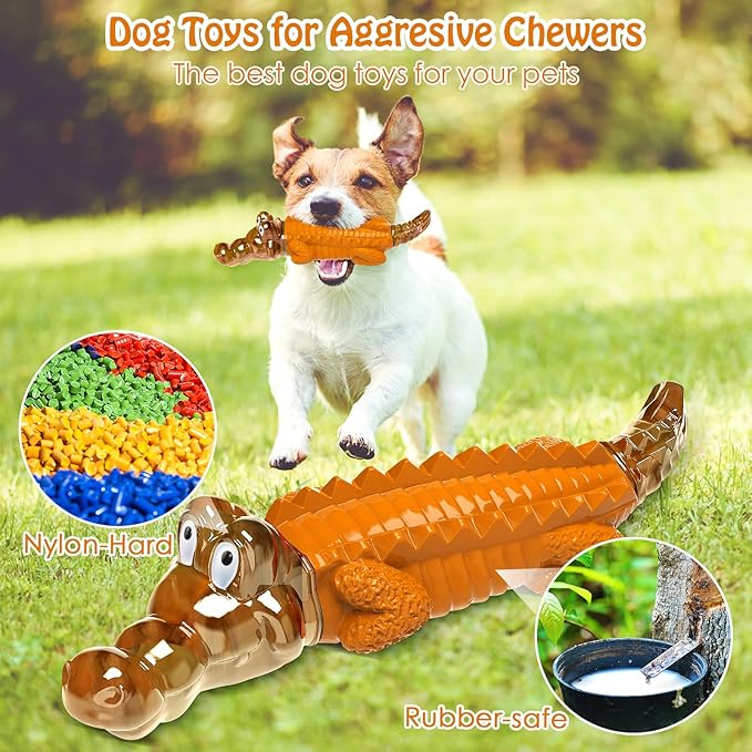 Jeefome Dog Toy for Aggressive Chewers – Dog Chew Toy for Small&Medium & Large - Image 2