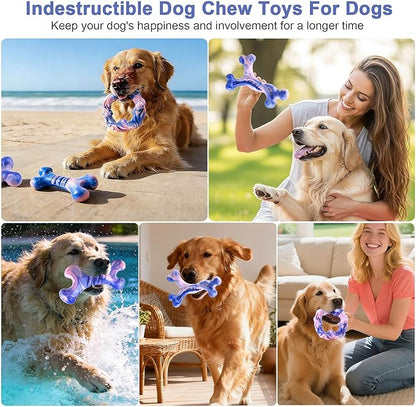 Rensh 3-Pack Tough Dog Chew Toys - Image 7