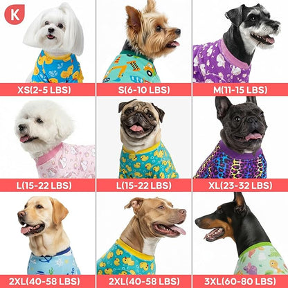 KYEESE Dog Pajamas Soft Dogs Clothes Pet Coat Velvet Dog Pajamas Small Sized - Image 6