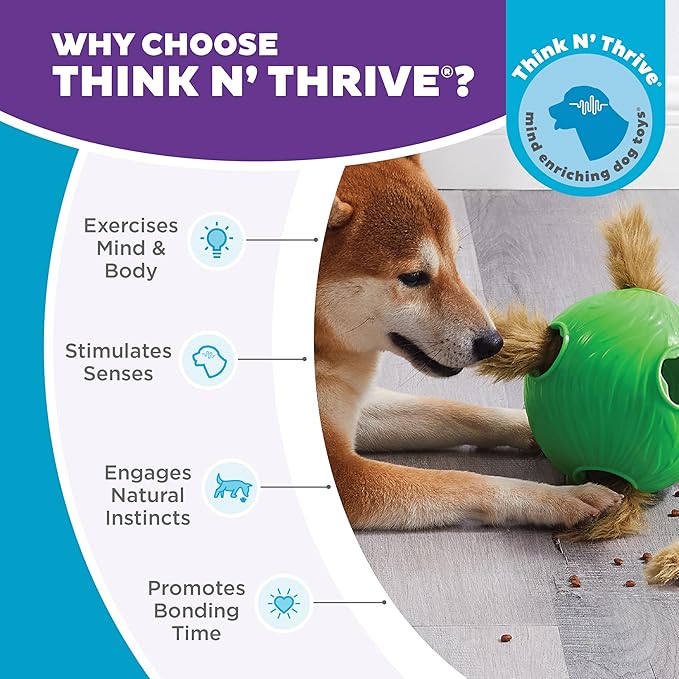 Outward Hound by Nina Ottosson Dog Snuffle N' Treat Ball Puzzle, Level 2 - Image 6