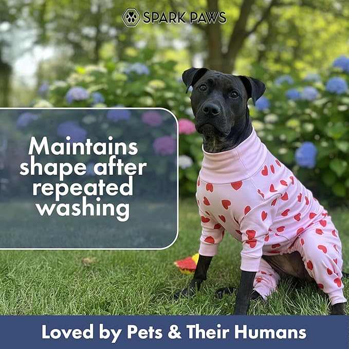 Spark Paws Dog Pajama, Dog Recovery Suit Male, Ultra-Soft and 4-Way Stretch - Image 7
