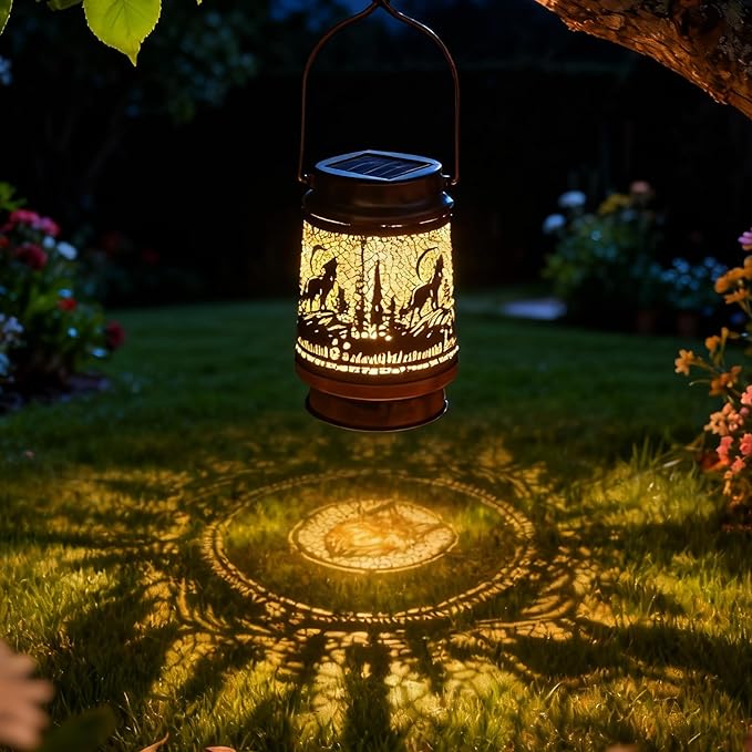 Wolf Solar Lanterns Outdoor Waterproof, Wolf Gifts - Image 6