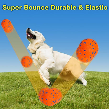 Dog Balls Tennis Ball for Aggressive Chewers Indestructible Dog Teething Chew - Image 6