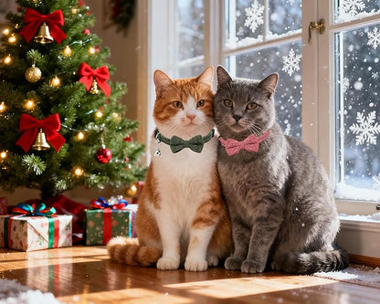 Cat Collar Breakaway Bowtie Safety - Image 2