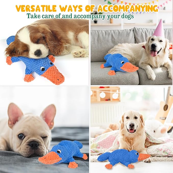 Vitscan Squeaky Dog Toys for Aggressive Chewers Large Breed, Large Dog Toys for - Image 7