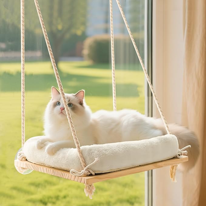 Cat Window Perch, Window Hammock by Anywish