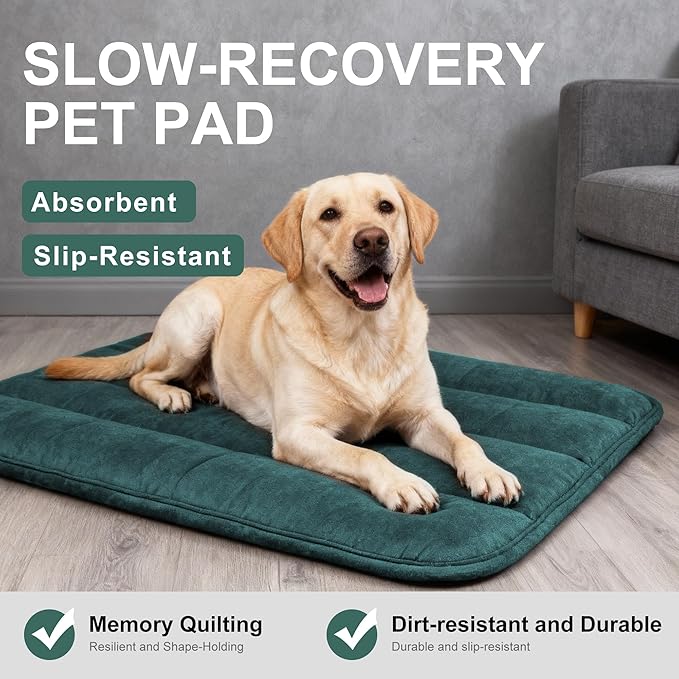 Dog Bed Mat, Reversible Dog Crate Pad - Image 7
