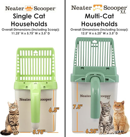 Neater Pet Brands Neater Scooper XL Cat Litter Scoop, 60 Refill Bags – - Image 5