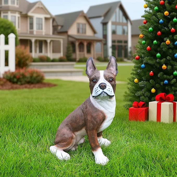 French Bulldog Dog Garden Statue - Image 8