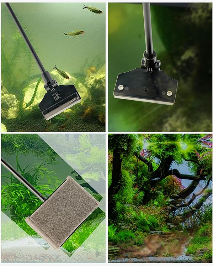 Stainless Steel Algae Scraper Aquarium Cleaning Tool - Image 7