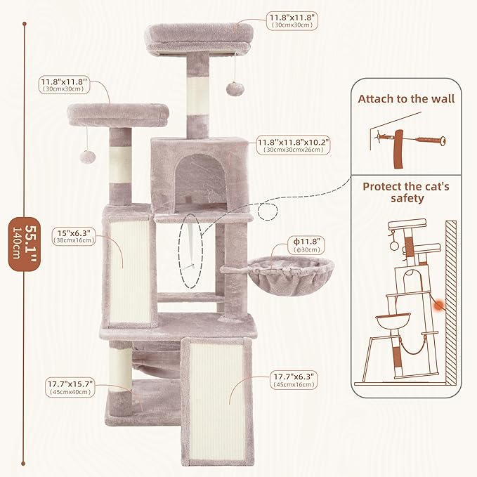 Gitelsnour Multi-Level Cat Tree - Image 7