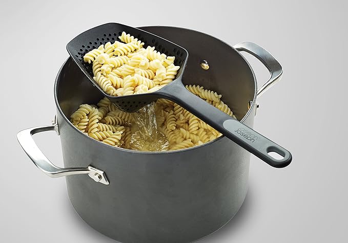 Joseph Joseph Scoop Plus Colander, Spoon Drainer/Strainer, Drain and Serve - Image 2