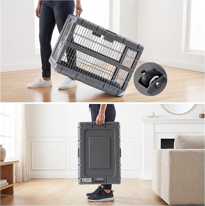 ZOMISIA Collapsible Dog Crate for Dogs - Image 6