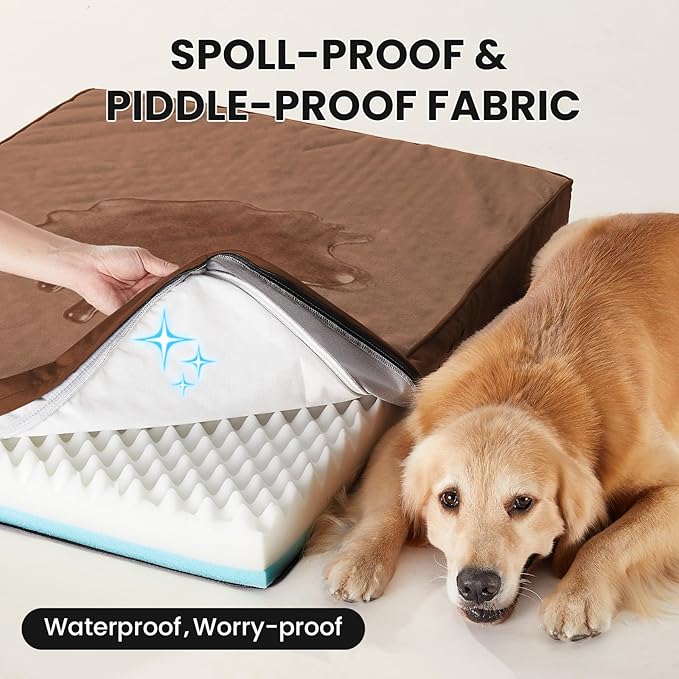 OhGeni Orthopedic Waterproof Dog Bed - Image 8