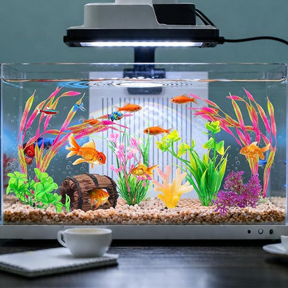 QUOZUO Small Fish Broken Barrel Decor Fish Tank Decorations Aquarium - Image 3