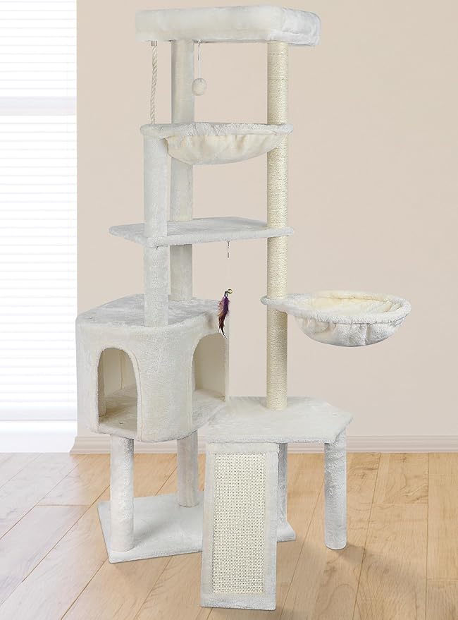 Wang Xin Four Layer Big Cat Tree - Image 4