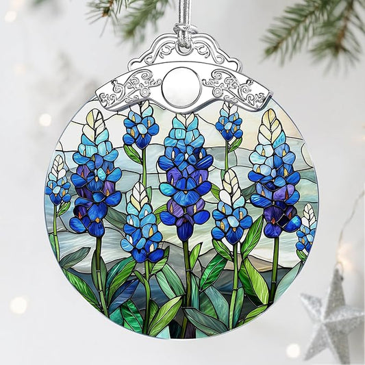 Stained Glass Ornament, Christmas Ornaments, Christmas Decorations by Jocidea