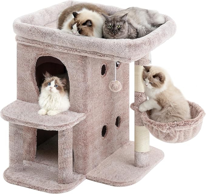 Heybly Cat Tree, 26.3-inch Cat Tower - Image 3