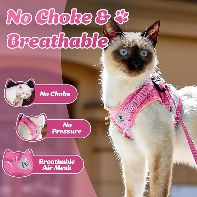 Supet Cat Harness and Leash Set - Image 2