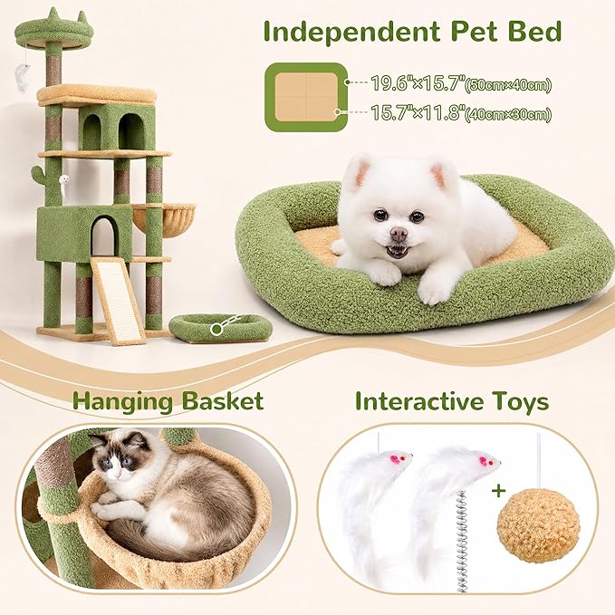 Globlazer Heavy Duty Cactus Cat Tree - Image 4
