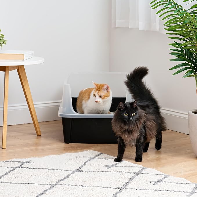IRIS USA Cat Litter Box XX-Large Open Top - Image 3