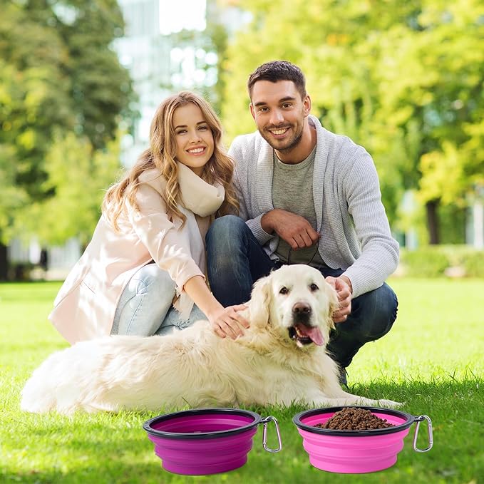 SLSON Dog Bowls Pet Collapsible Bowl - Image 7