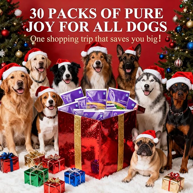 Frienhund 30-Pack Dog Toys for Aggressive Chewers: Indestructible Dog Toys for - Image 3