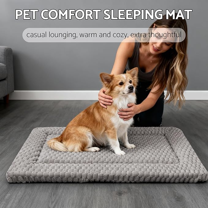 Dog Bed Mat - Dog Crate Pad - Reversible Mat - Image 4