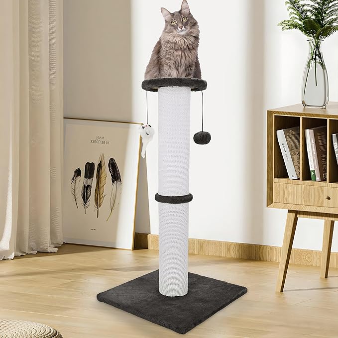Cat Scratching Post 34 Inches Heavy Duty and Thicker Cat Scratching Post Sisal - Image 8