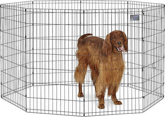MidWest Homes for Pets 42-Inch Exercise Pen, for Indoor and Outdoor Use by MidWestHomesForPets