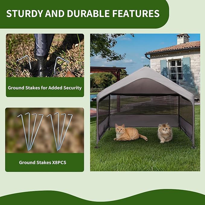 Summertrail Extra Large Dog House Outside, Dog Tent Outdoor, Big Dog Shade - Image 3