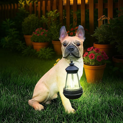 French Bulldog Dog Garden Statue - Image 2