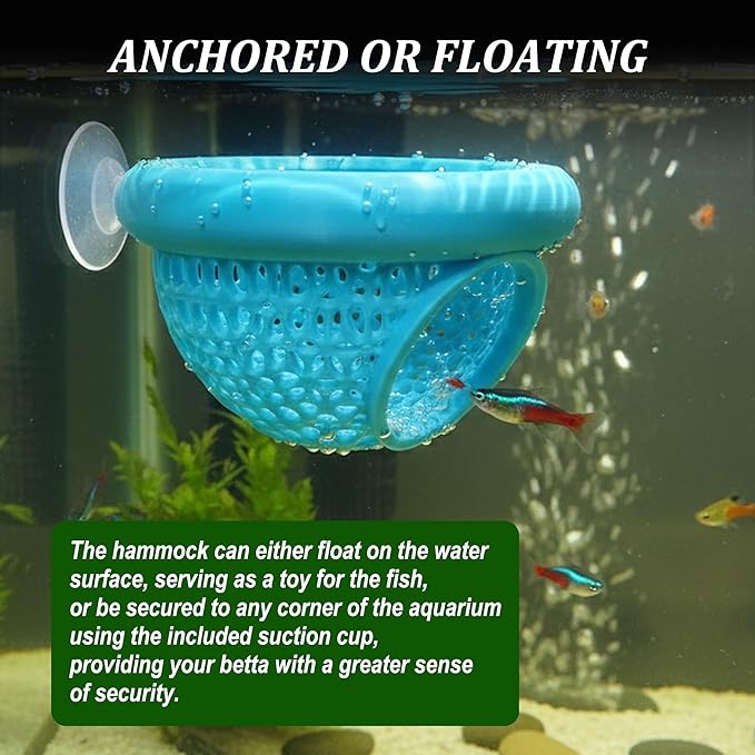 Floating Betta Hammock, Betta Hideout - Image 3