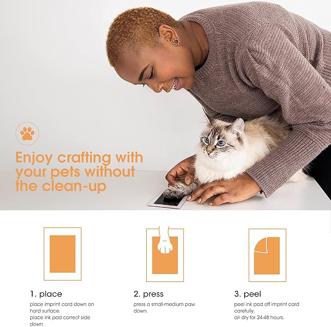 Pearhead Paw Print Clean Touch Ink Pad Kit - Image 3