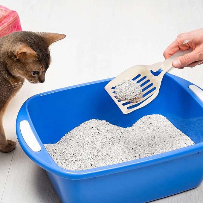 COMNICO Cat Litter Scoop, Durable Plastic Kitty Litter Sifter Scooper - Image 5