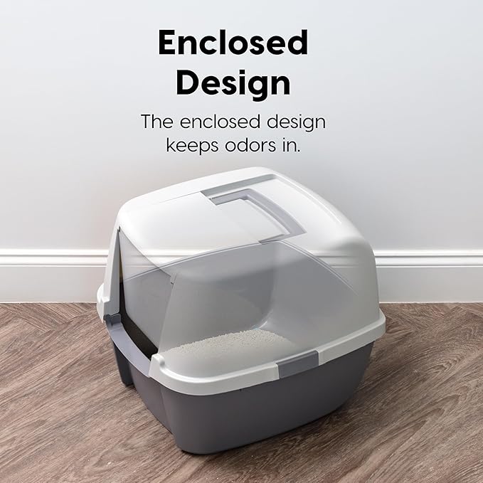 IRIS USA Cat Litter Box Large - Image 4