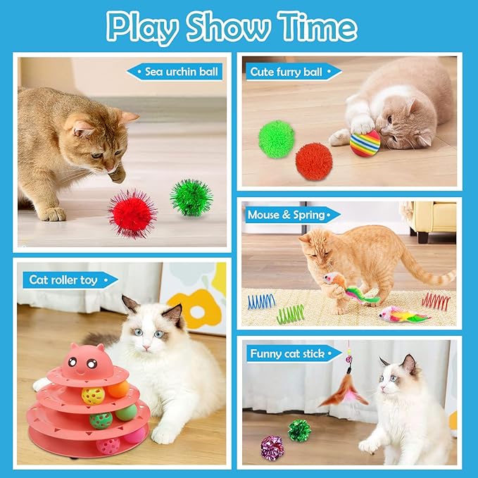UPSKY 20 PCS Cat Toys - Image 6