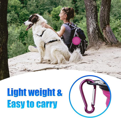 Dog Bowl Pet Collapsible Bowls, 2 Pack Collapsible Dog Water Bowls - Image 3