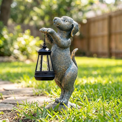 Solar Dog Garden Statue - Image 9