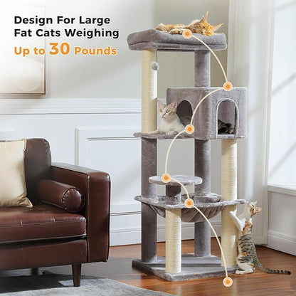MUTTROS Large Cat Tree with Reinforced Scratching Posts - Image 2