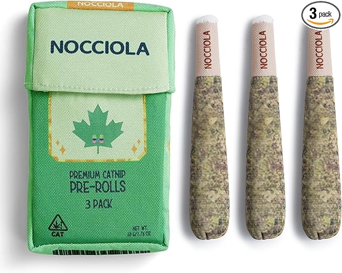 Nocciola 3 Pack Catnip Toys for Cats, Funny Cat Toys Filled by Nocciola
