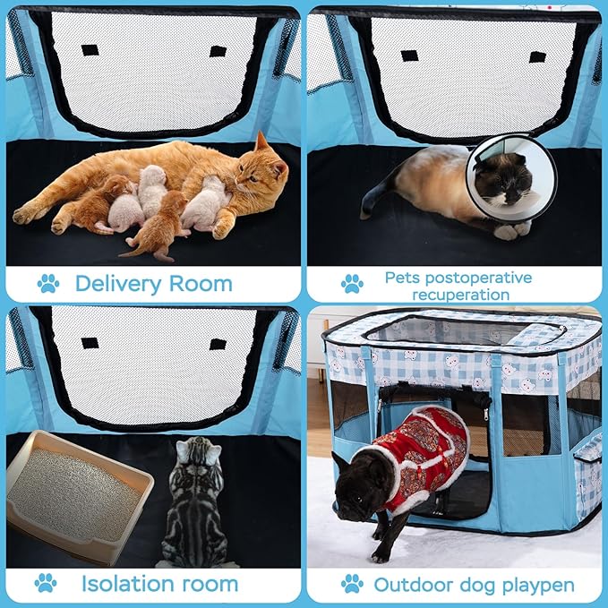 Dog and CAT pop Play Pen, Pets Houses - Image 9