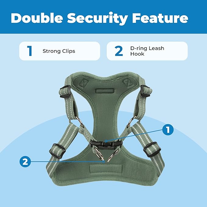 Best Pet Supplies Voyager Adjustable Step-in Flex Breathable Mesh Dog Harness - Image 2