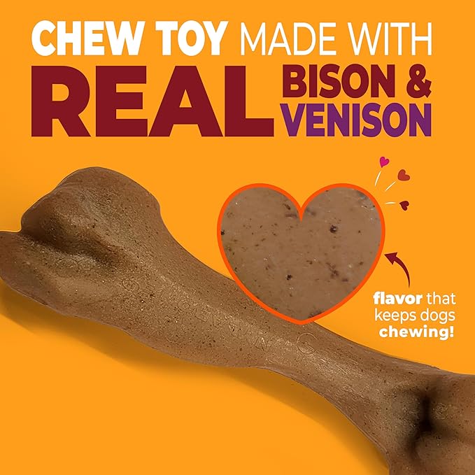 Nylabone Strong Chew Femur Bone Dog Toy Made - Image 2
